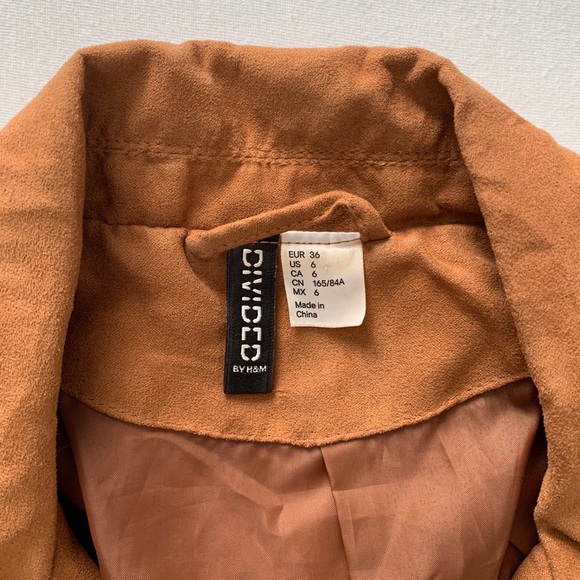 Faux suede jacket - Picture 4 of 4